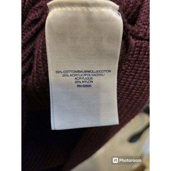 LANDS END WOMENS TURTLE NECK SWEATER SZ SMALL - Picture 3 of 4